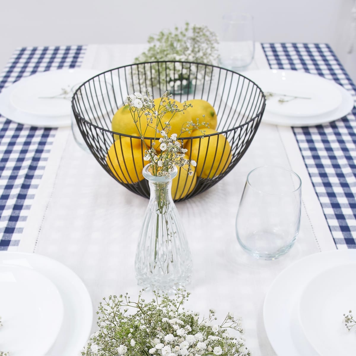 Mantel de Mesa Picnic Azul