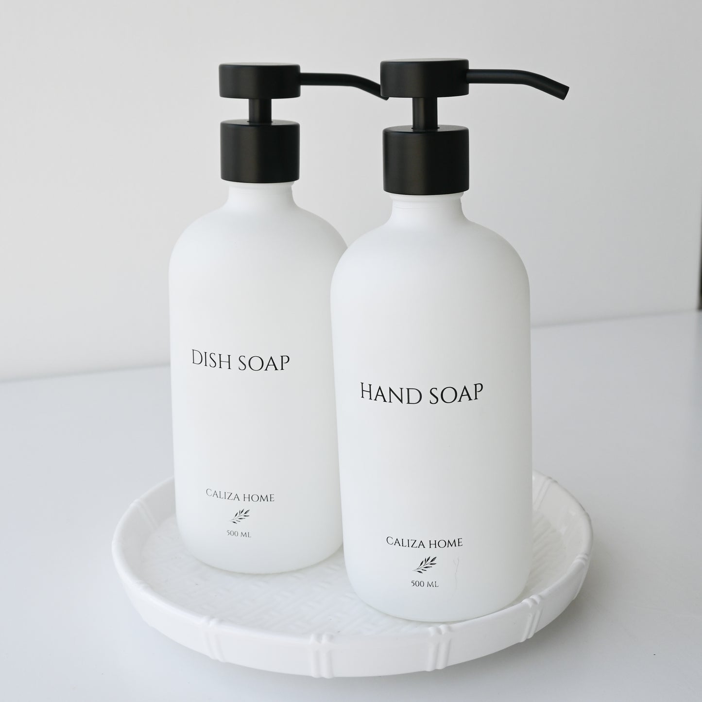 PACK DOS DISPENSADORES - HAND SOAP Y DISH SOAP 500 ml