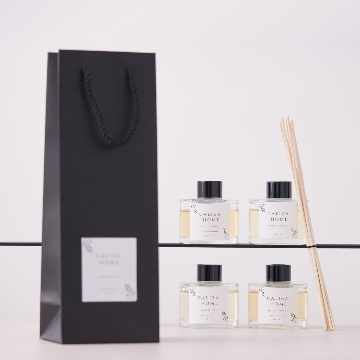 Difusor de Aroma con Varillas Verde Camellia 100 ml