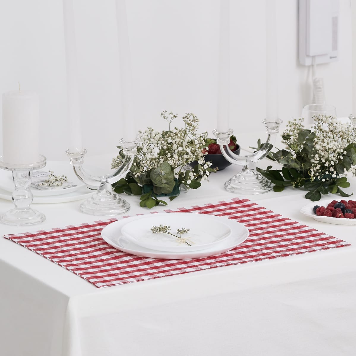 Individual Picnic Rojo