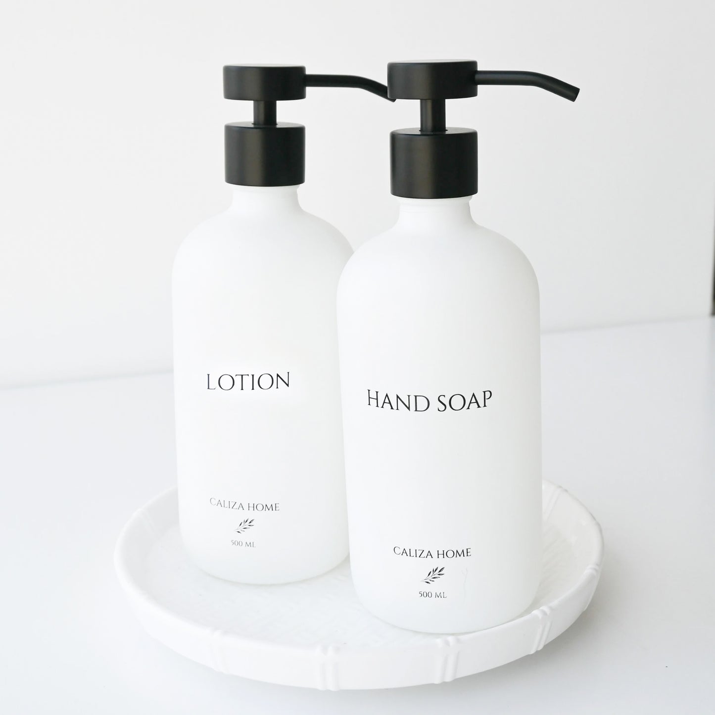 PACK DOS DISPENSADORES - HAND SOAP Y LOTION 500 ml