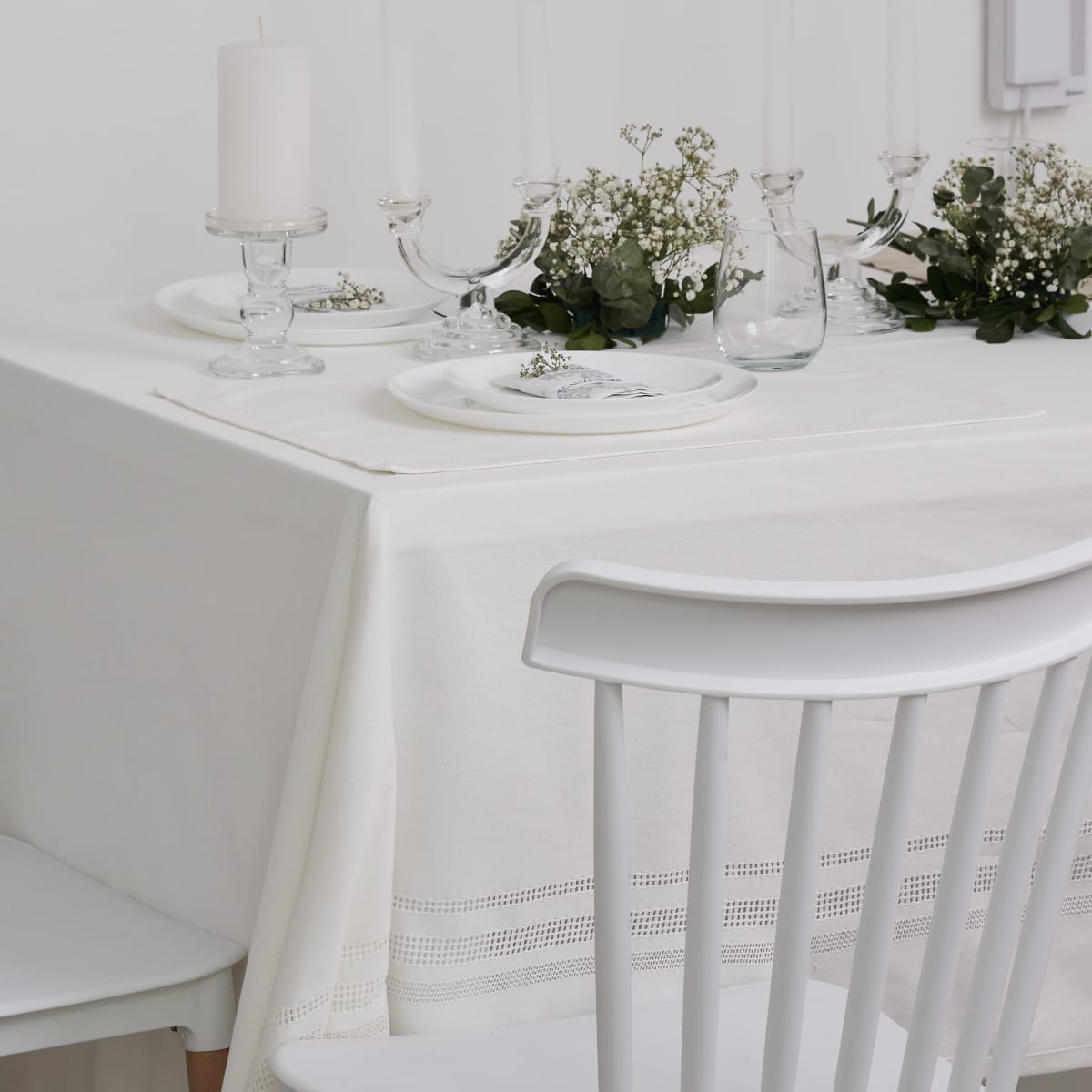 Mantel de Mesa Blanco