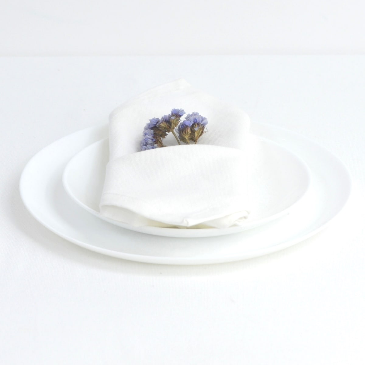 Servilleta de Algodón Blanco 40x40 cm