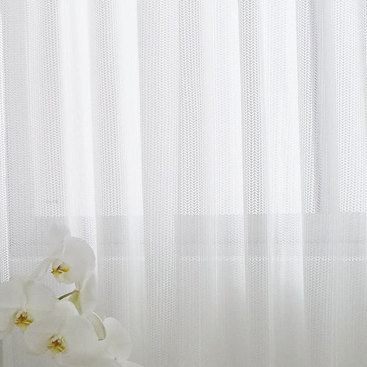 Cortina de Sala Modelo Inglesa Blanco (Pack de Dos)