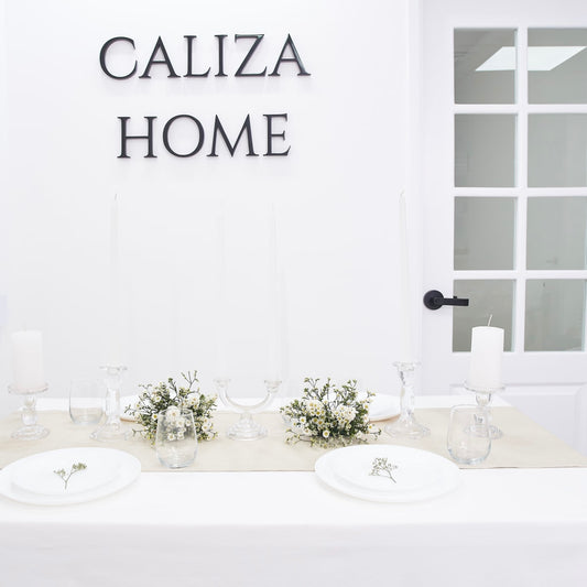 Camino de Mesa Natural Beige