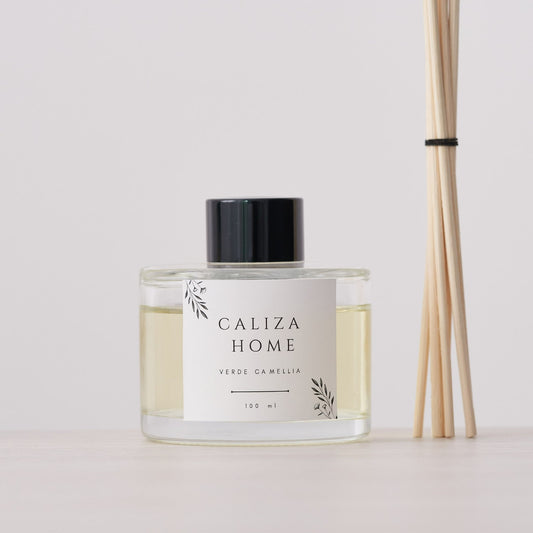 Difusor de Aroma con Varillas Verde Camellia 100 ml