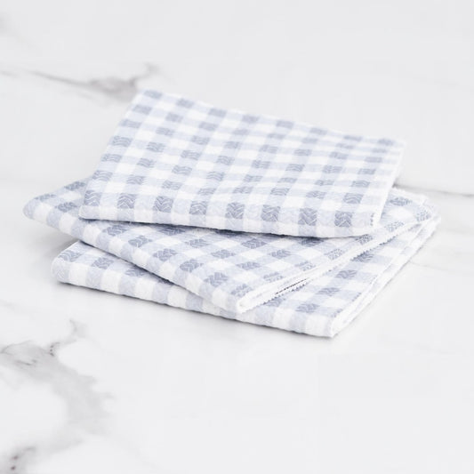 Paño Absorbente Antibacterial Vichy Gris / Blanco (Pack de Dos)